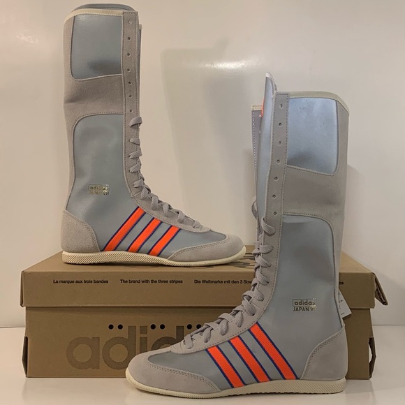 [BRAND NEW] ADIDAS JAPAN VH MATTE SILVER SOLAR ORANGE WOMENS SIZE 5 SNEAKERS - Picture 2 of 12